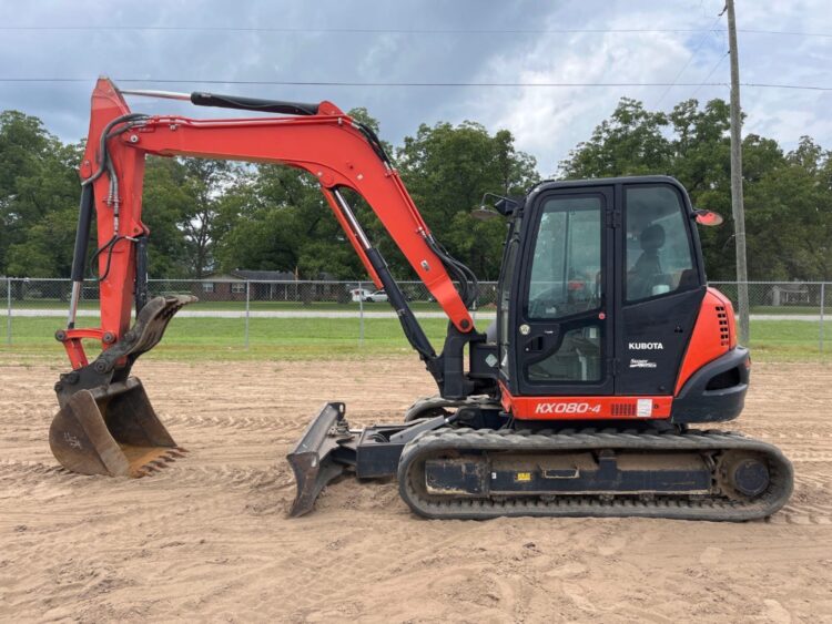 2019 Kubota KX080-4 - Image 2